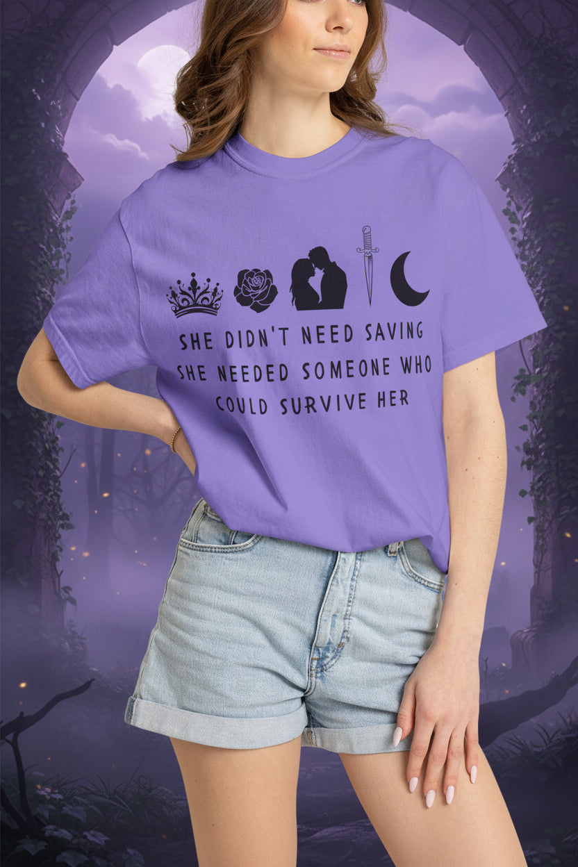 She Didn't Need Saving (Unisex T-Shirt)