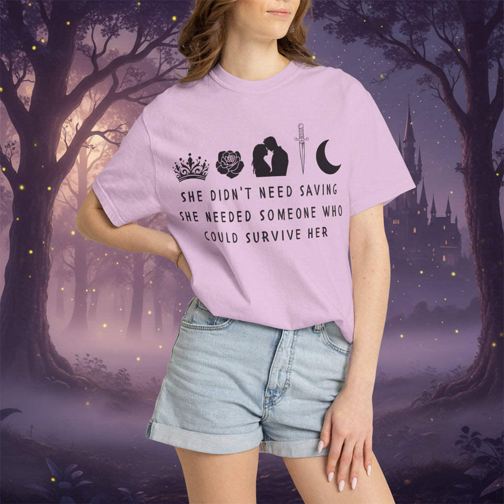She Didn't Need Saving (Unisex T-Shirt)