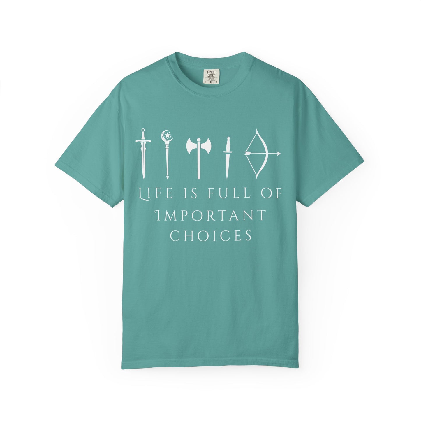 Life Is Full Of Important Choices (Unisex T-Shirt)