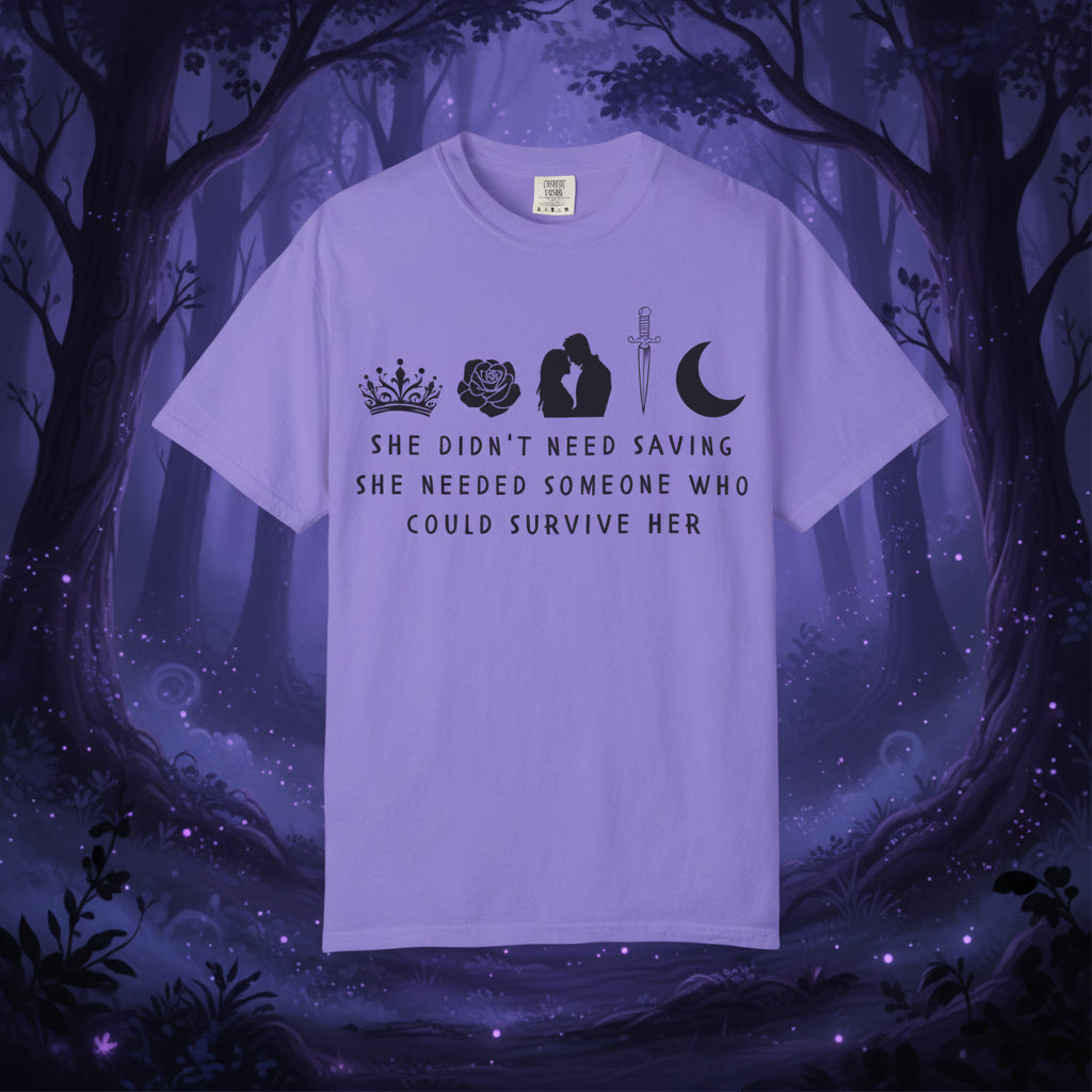 She Didn't Need Saving (Unisex T-Shirt)