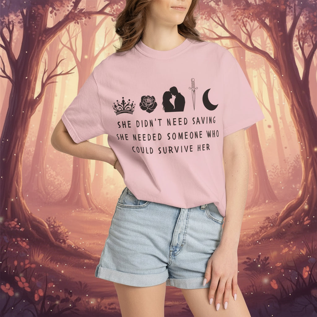 She Didn't Need Saving (Unisex T-Shirt)