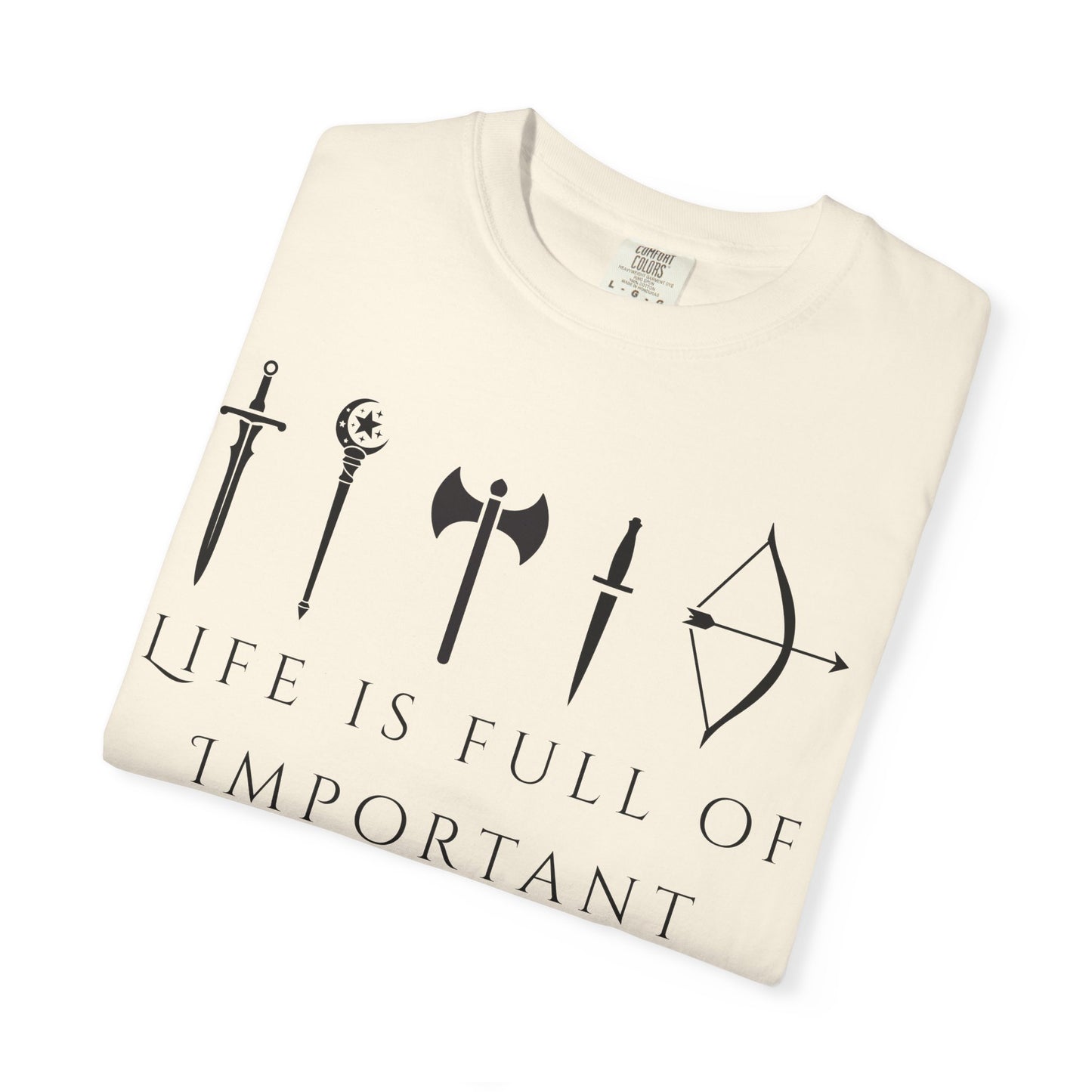 Life Is Full Of Important Choices (Unisex T-Shirt)