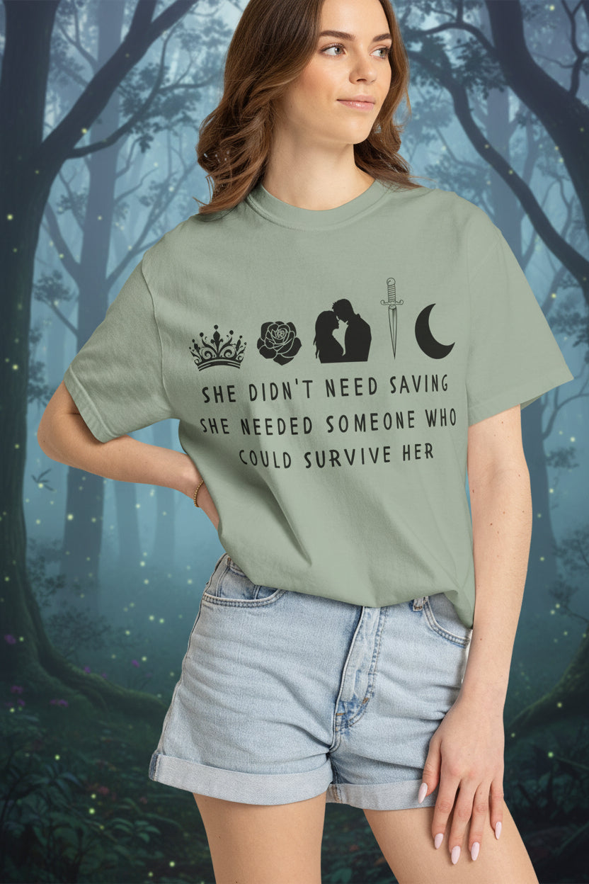 She Didn't Need Saving (Unisex T-Shirt)