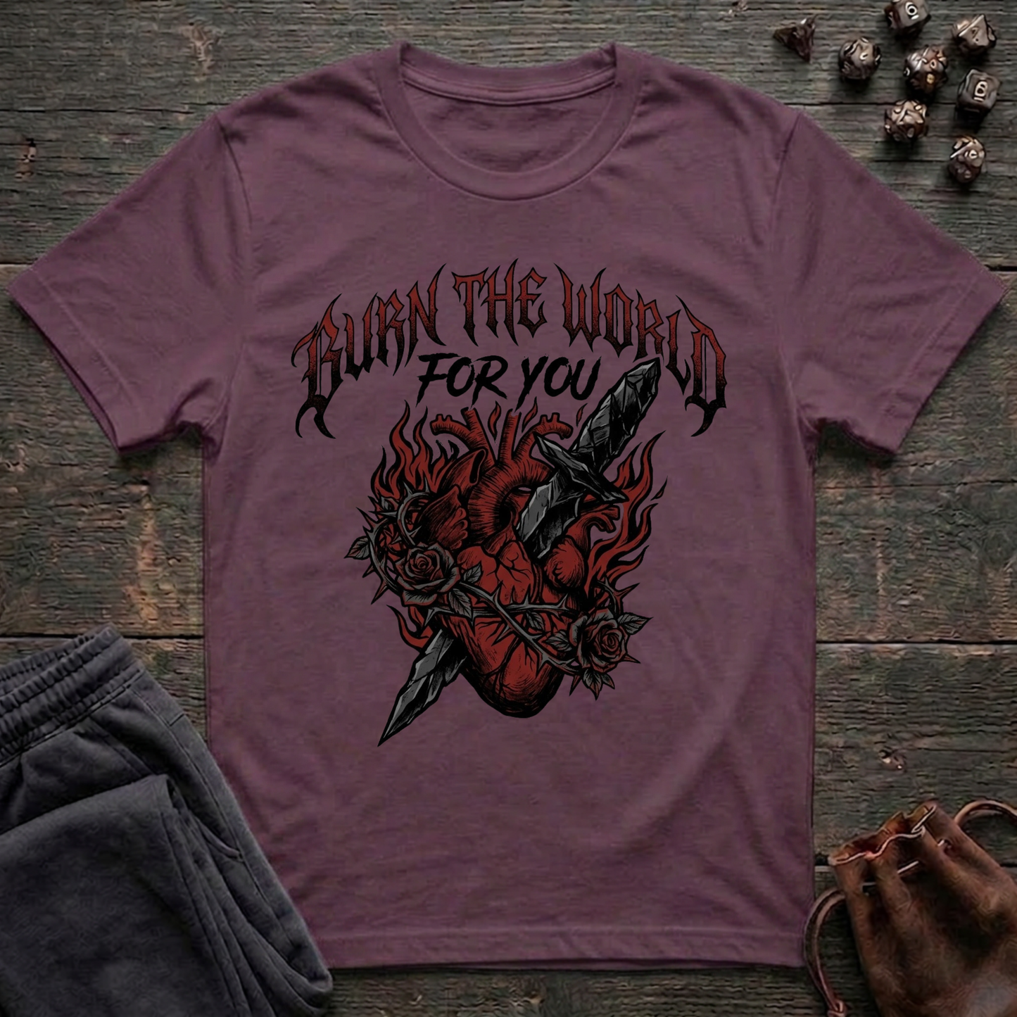 Burn the World For You (Unisex T-Shirt)