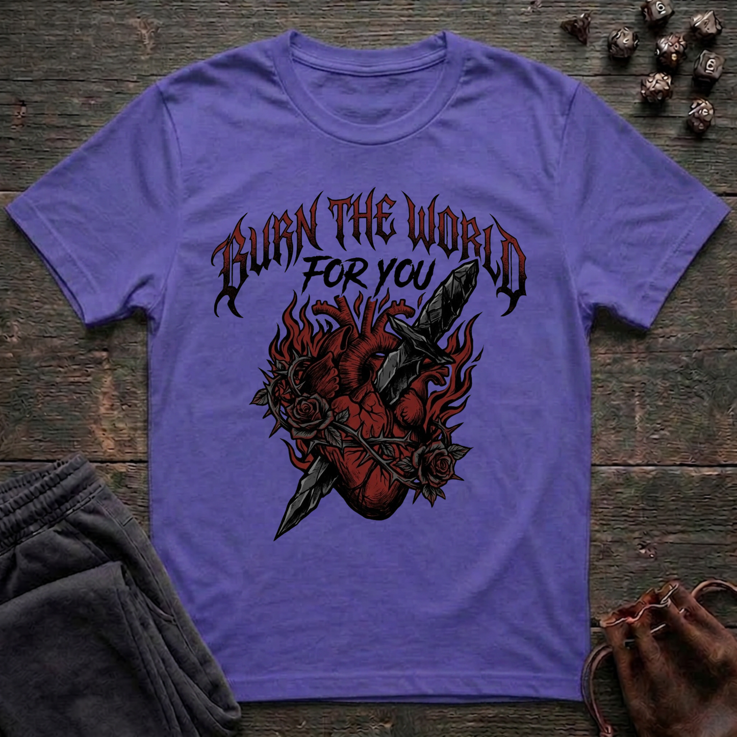Burn the World For You (Unisex T-Shirt)