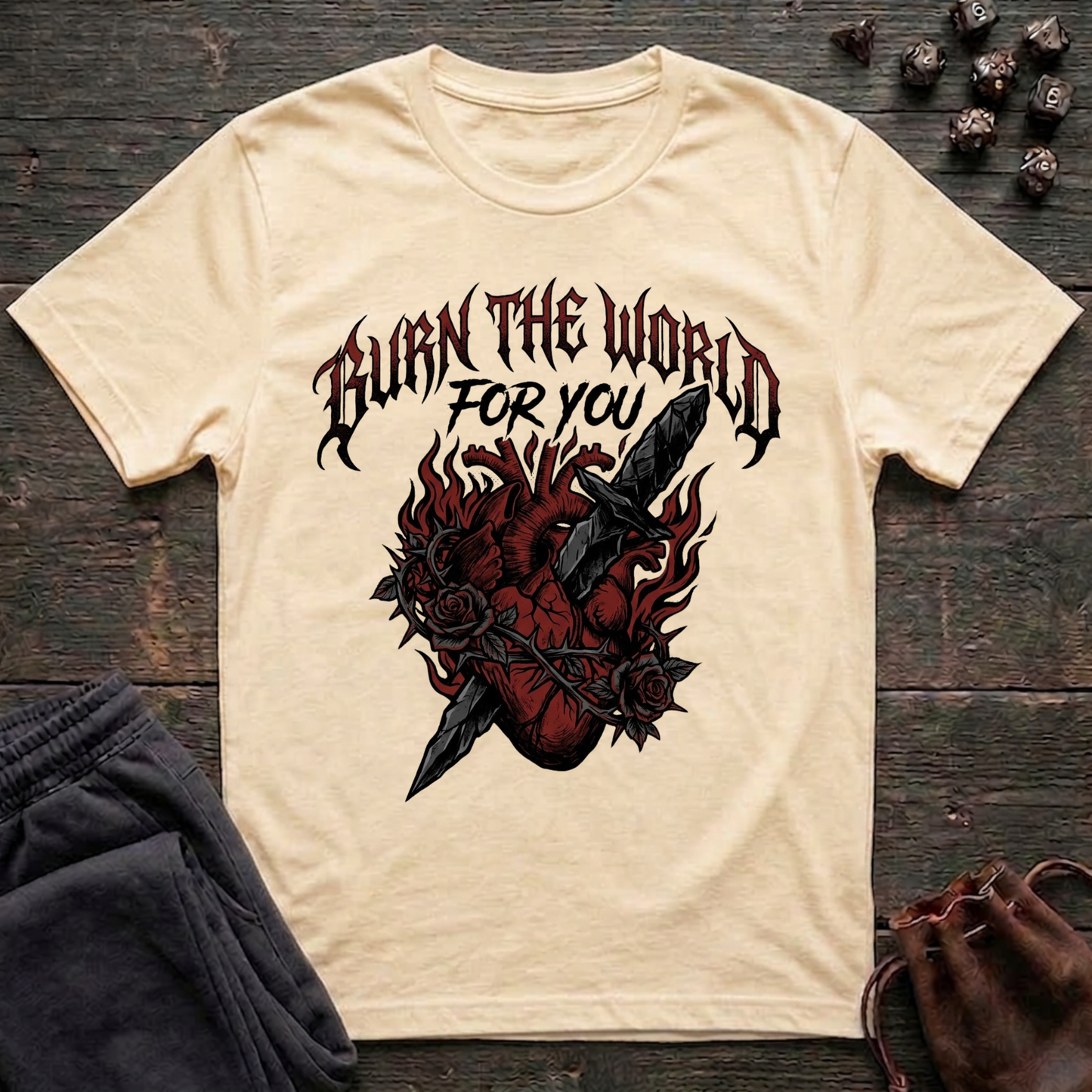 Burn the World For You (Unisex T-Shirt)