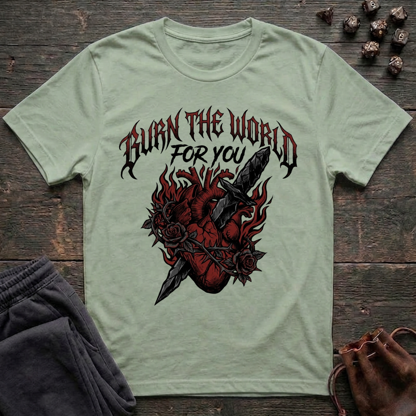 Burn the World For You (Unisex T-Shirt)