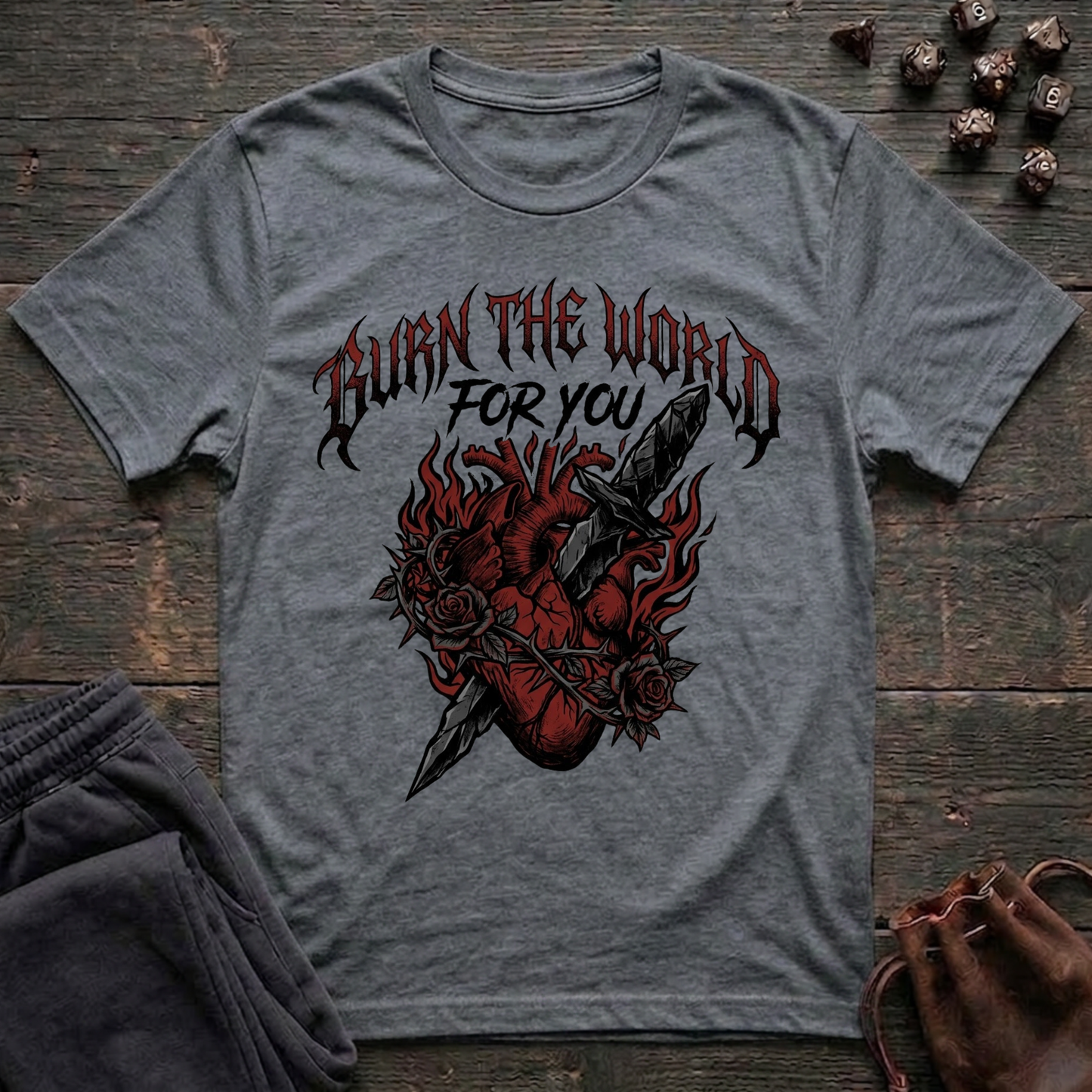 Burn the World For You (Unisex T-Shirt)