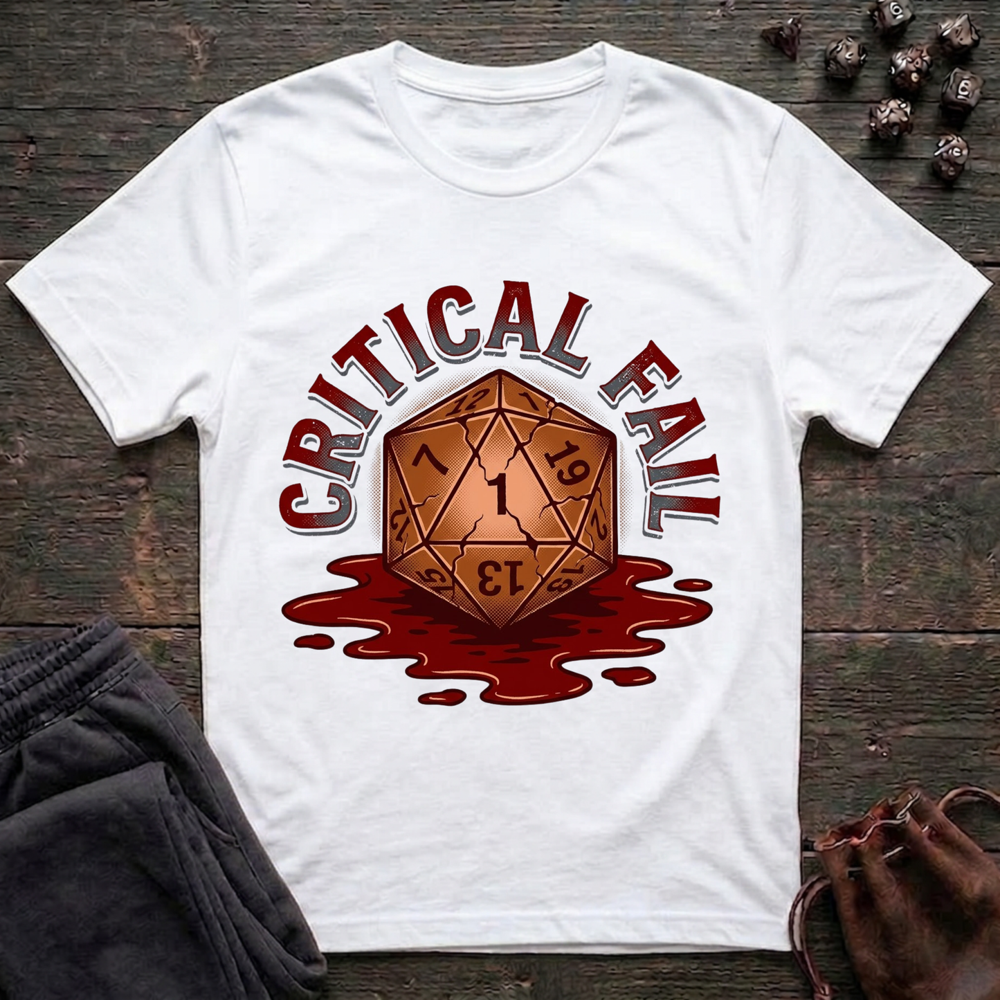 Critical Fail (Unisex T-Shirt)