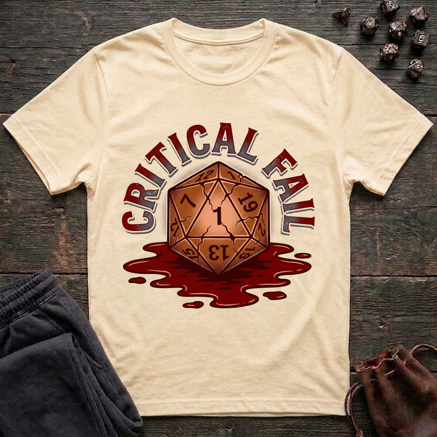 Critical Fail (Unisex T-Shirt)