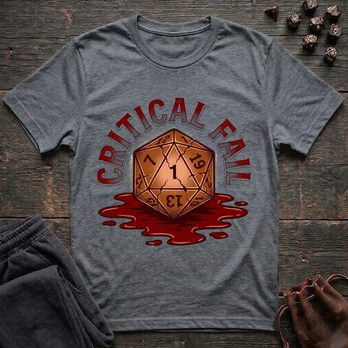 Critical Fail (Unisex T-Shirt)