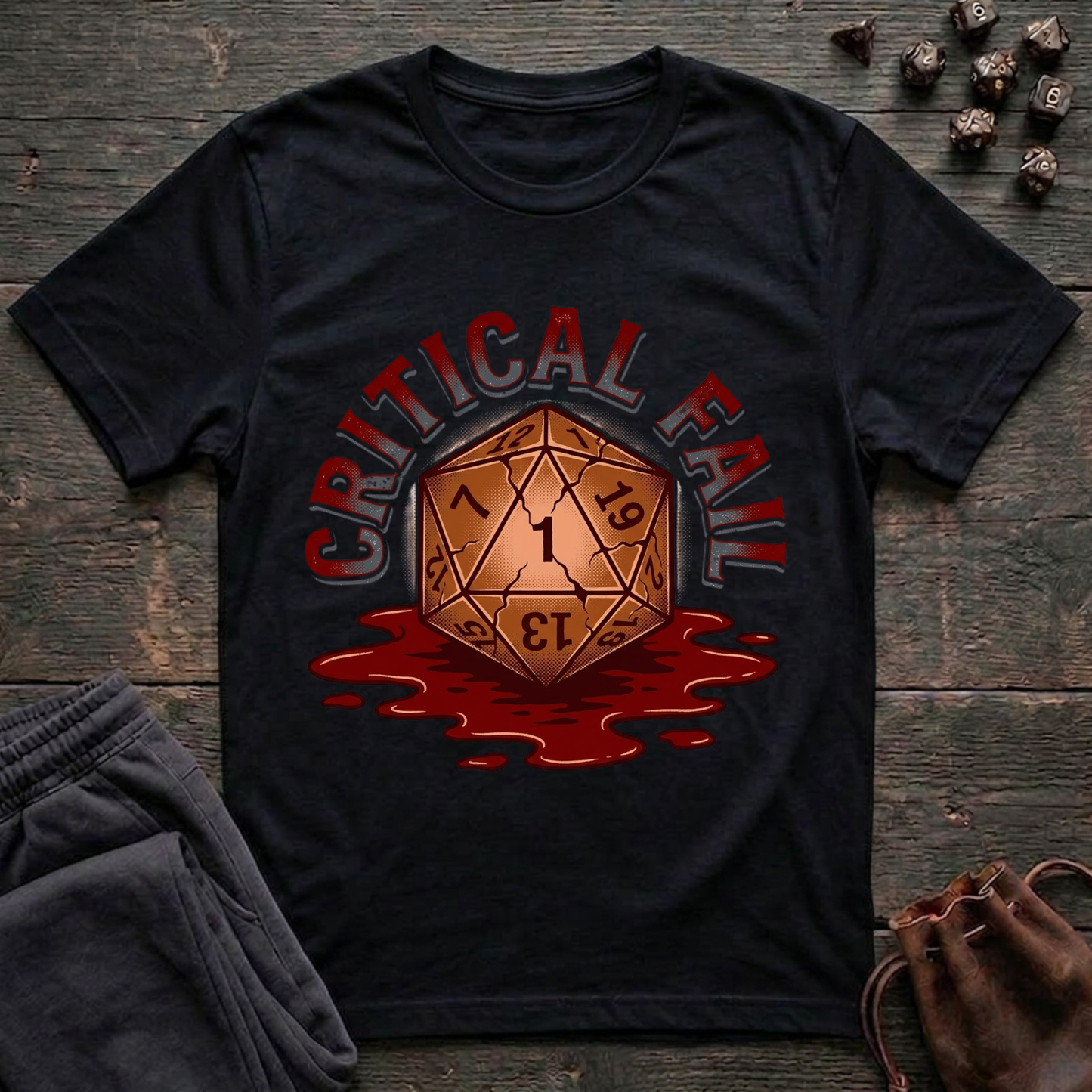 Critical Fail (Unisex T-Shirt)