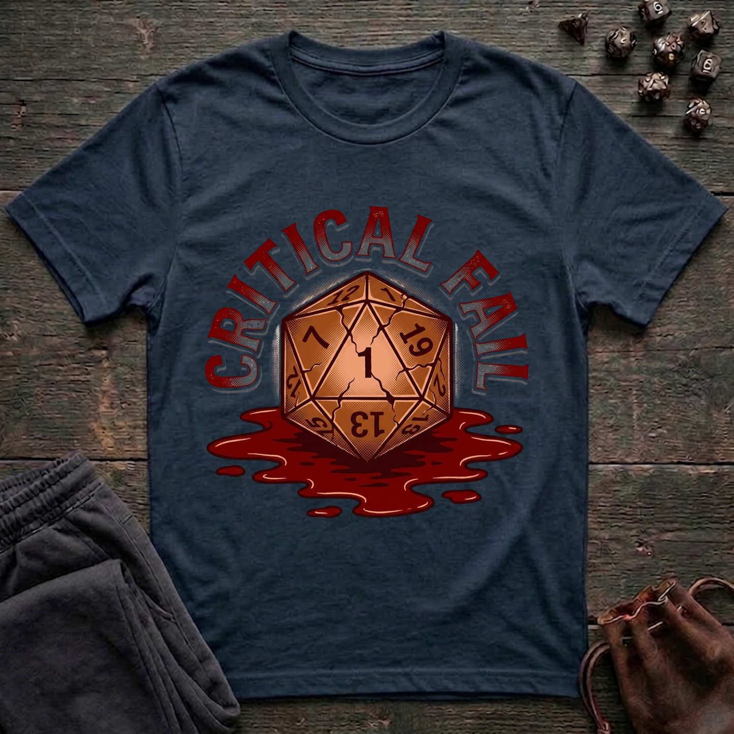 Critical Fail (Unisex T-Shirt)