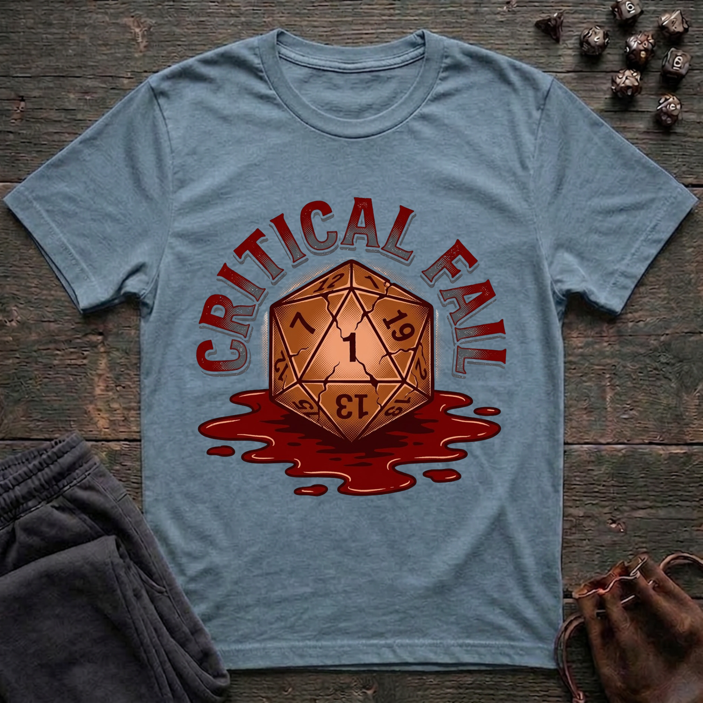 Critical Fail (Unisex T-Shirt)