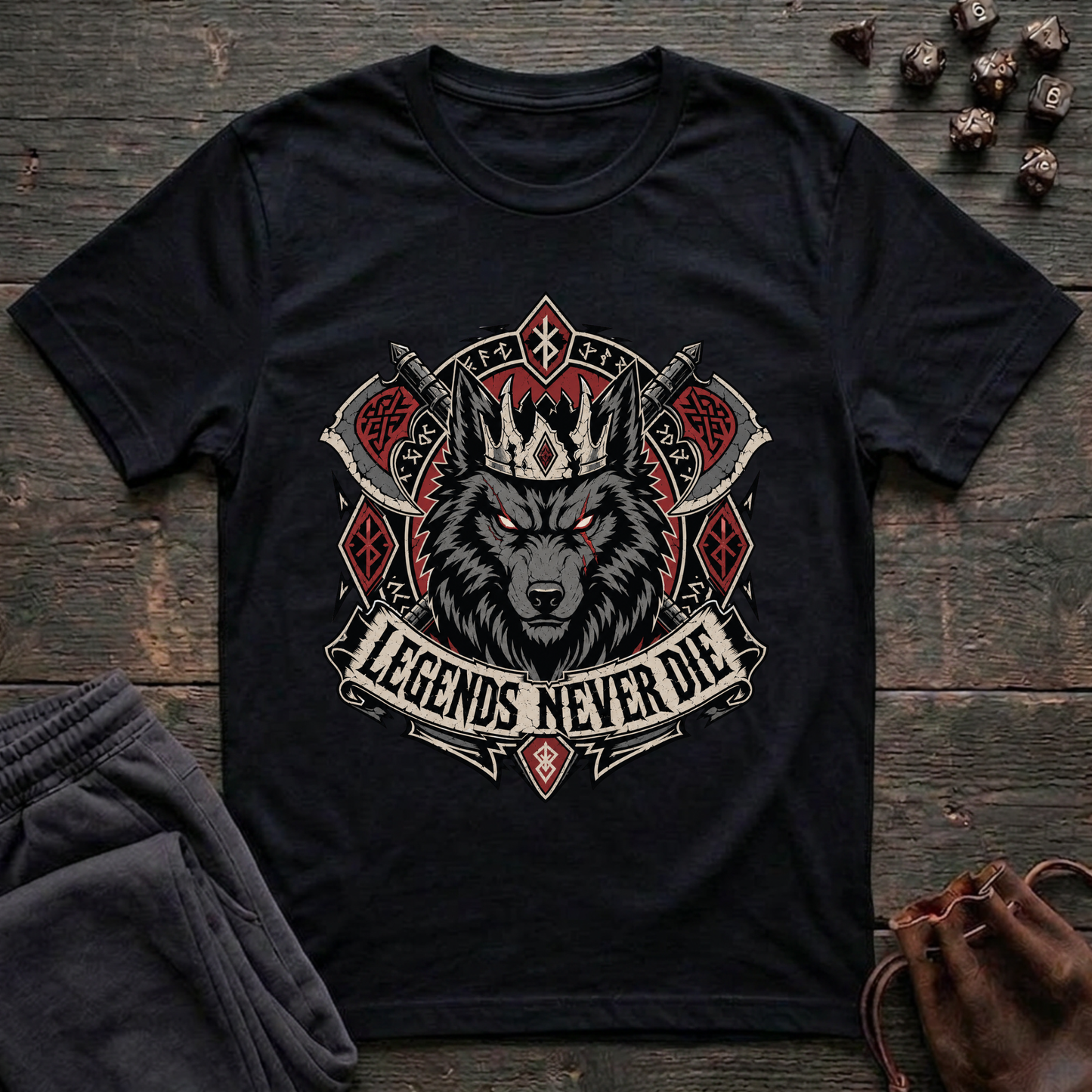 Legends Never Die (Unisex T-Shirt)