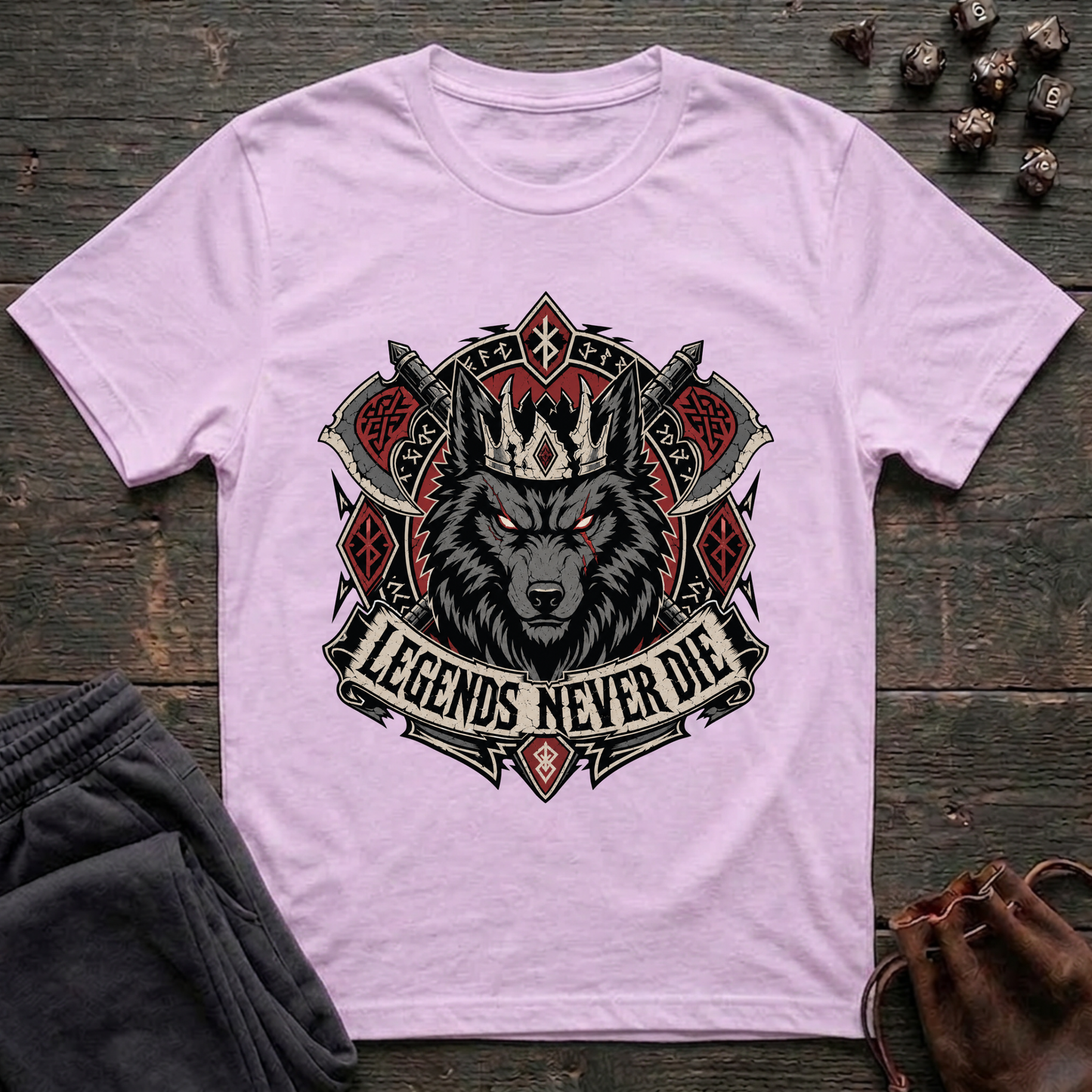 Legends Never Die (Unisex T-Shirt)
