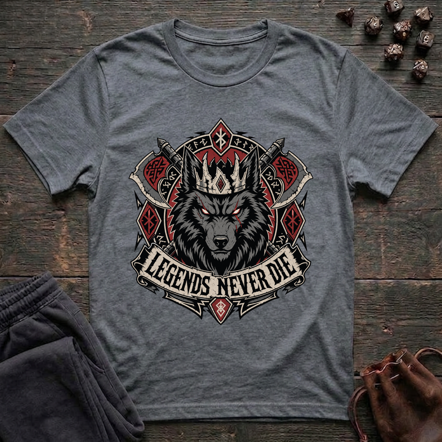 Legends Never Die (Unisex T-Shirt)