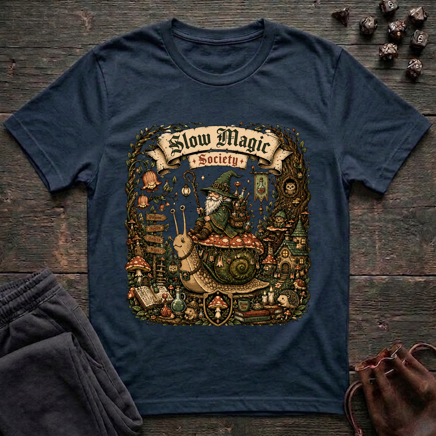 Slow Magic Society (Unisex T-Shirt)