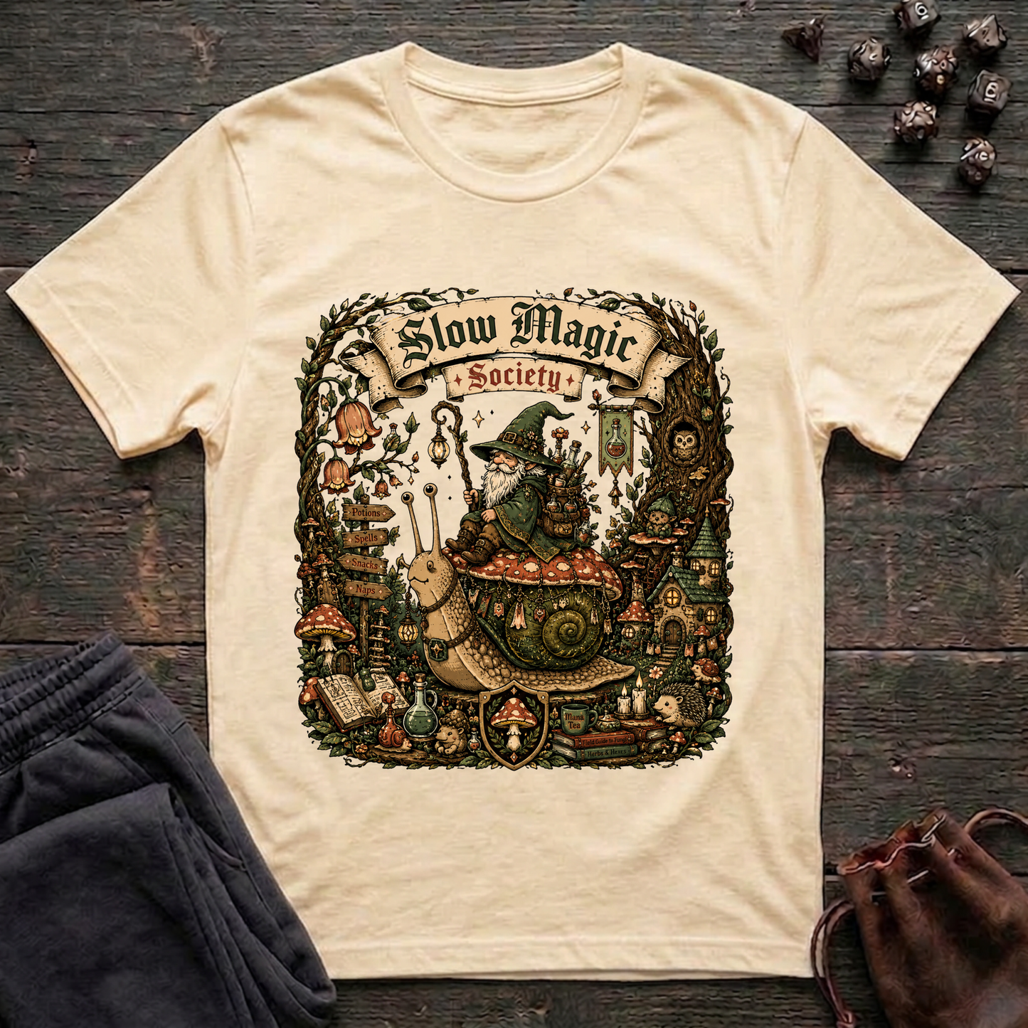 Slow Magic Society (Unisex T-Shirt)