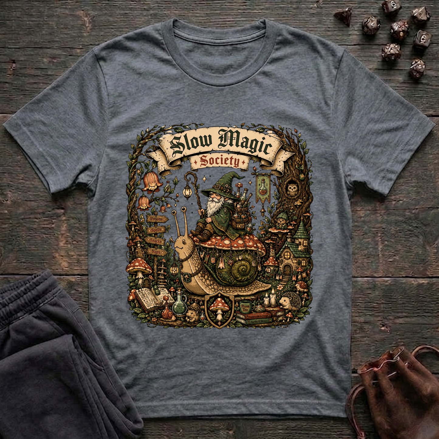 Slow Magic Society (Unisex T-Shirt)