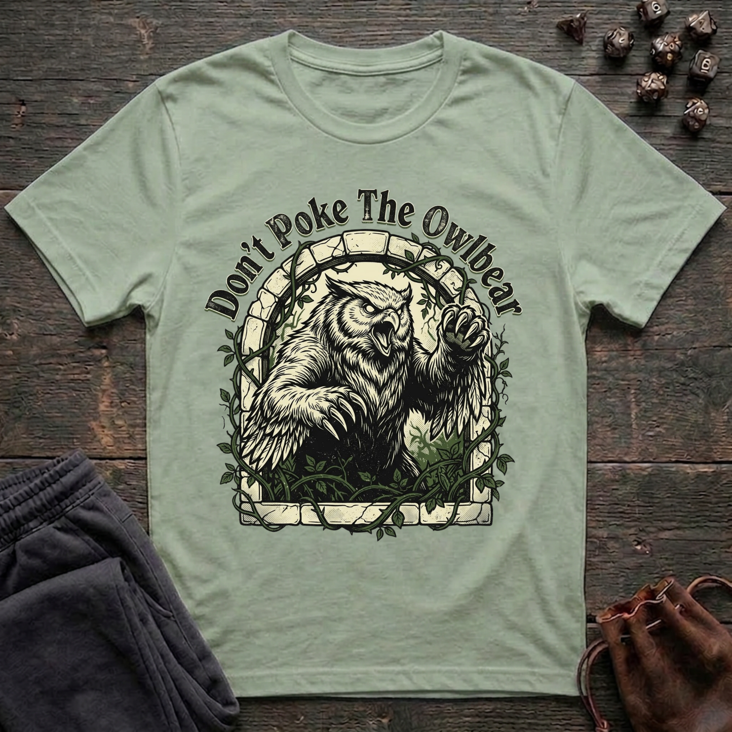 Don’t Poke The Owlbear (Unisex T-Shirt)