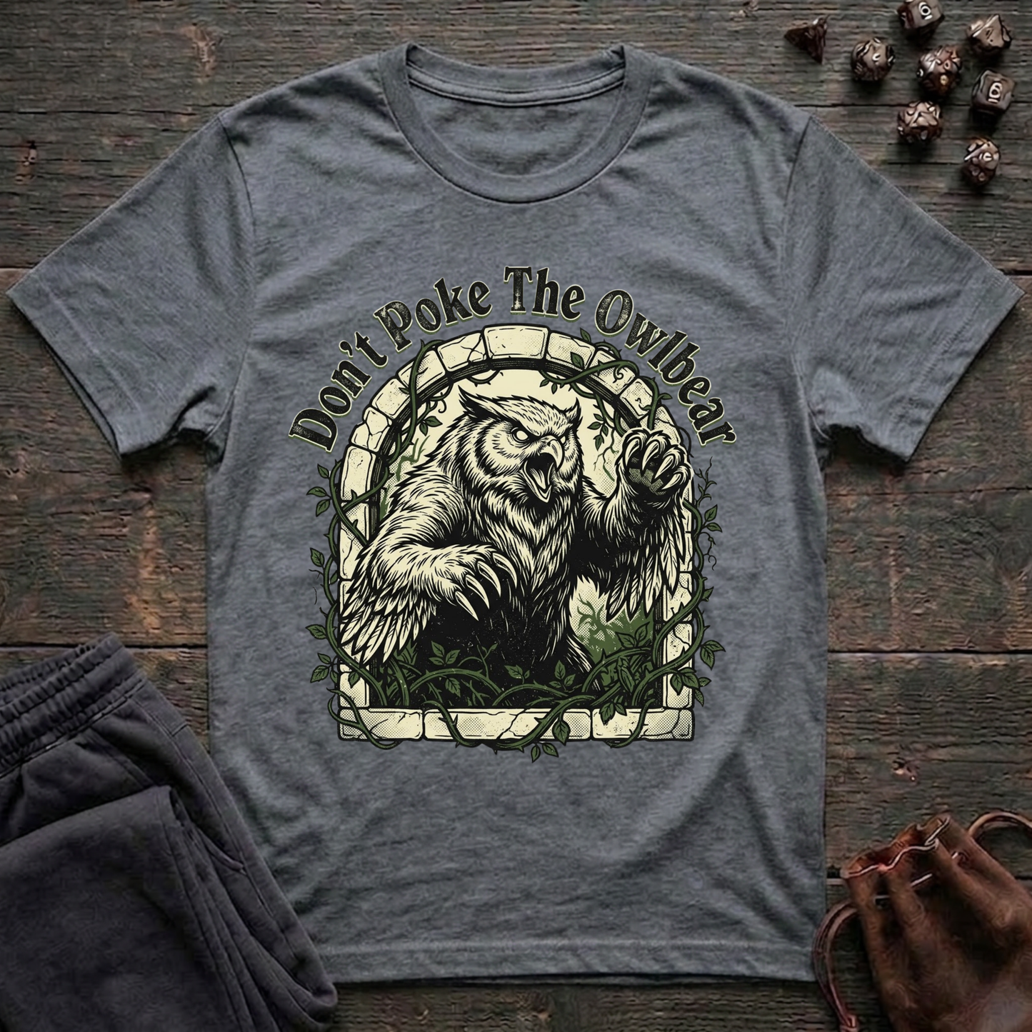 Don’t Poke The Owlbear (Unisex T-Shirt)