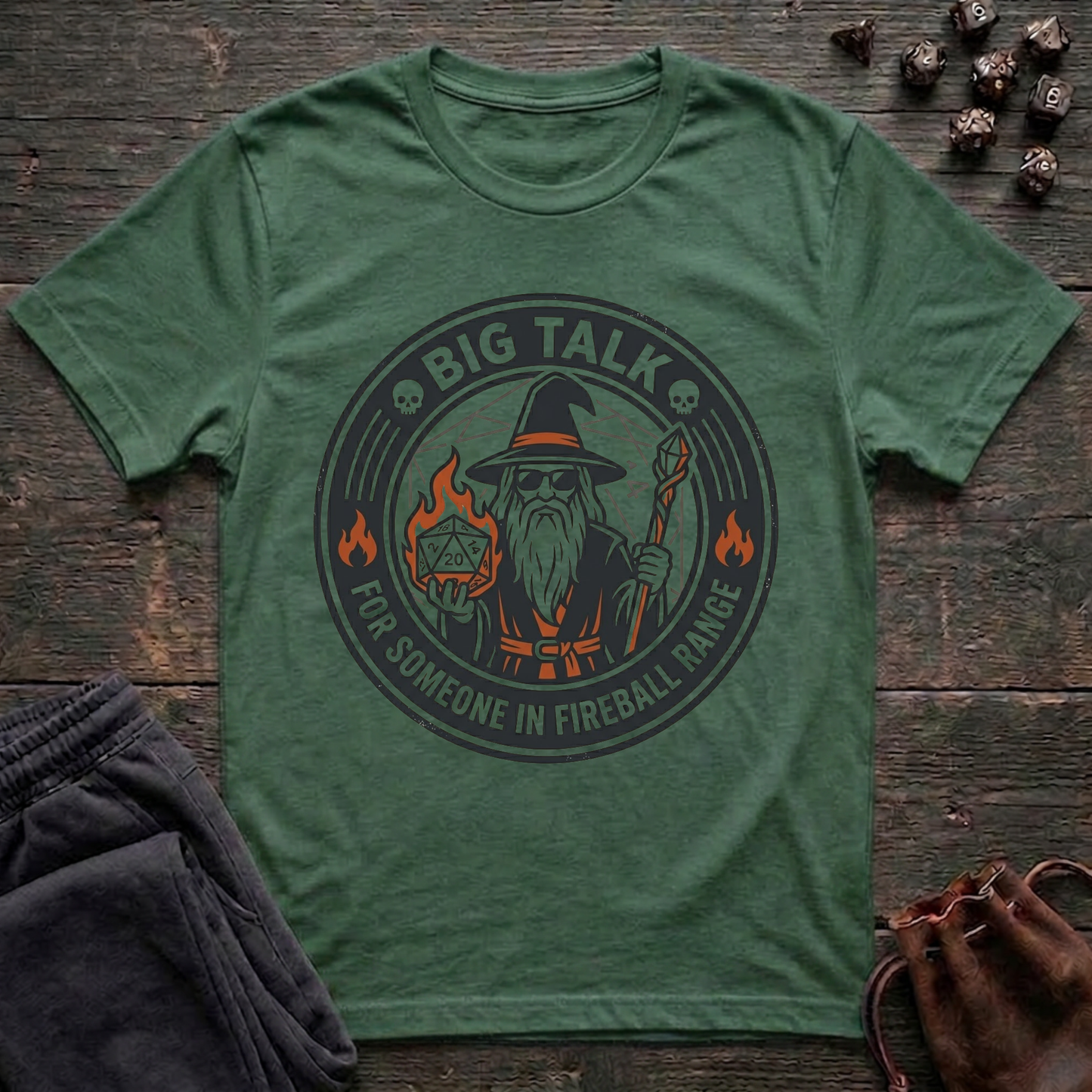 Big Talk For Someone In Fireball Range (Unisex T-Shirt)