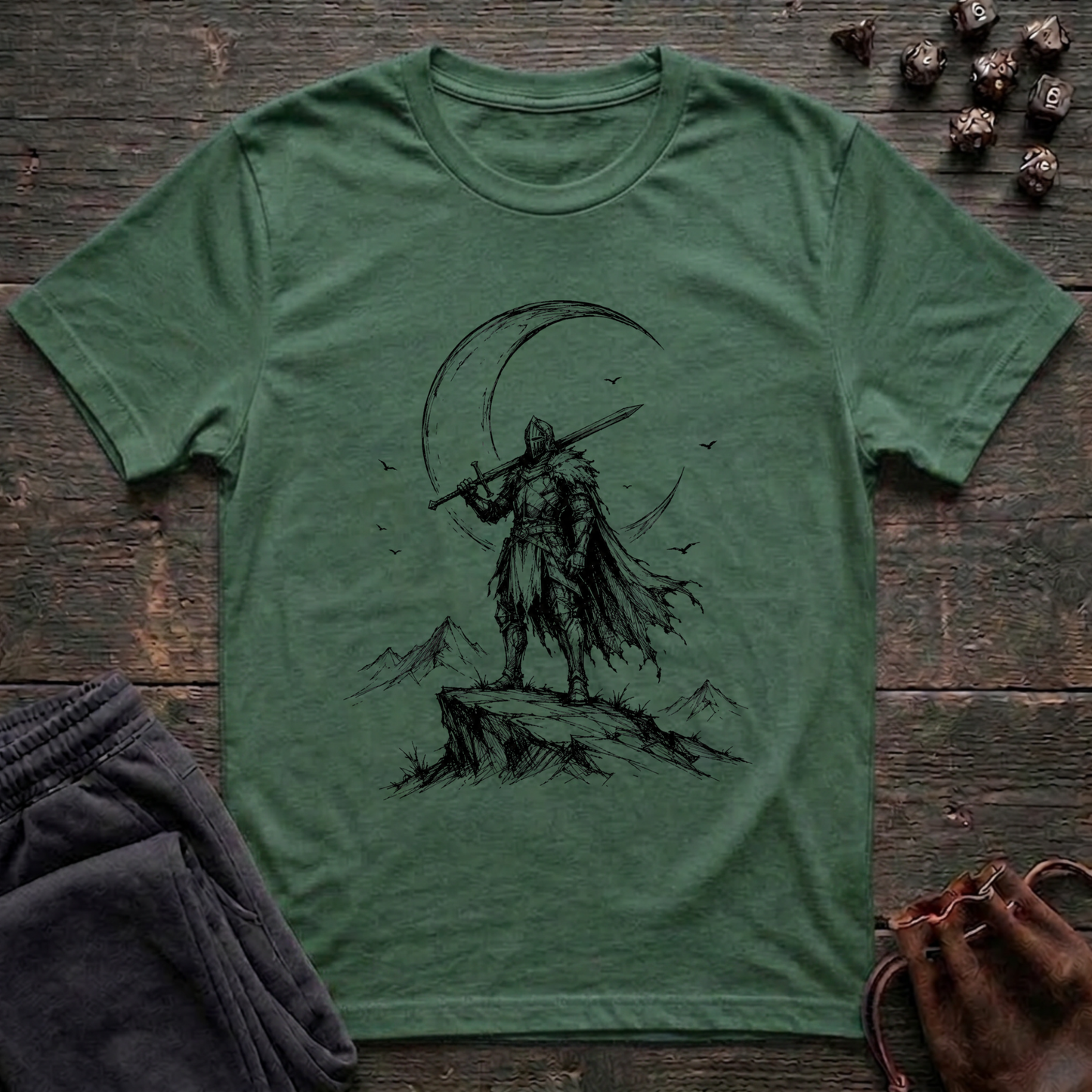 Lone Warrior (Unisex T-Shirt)