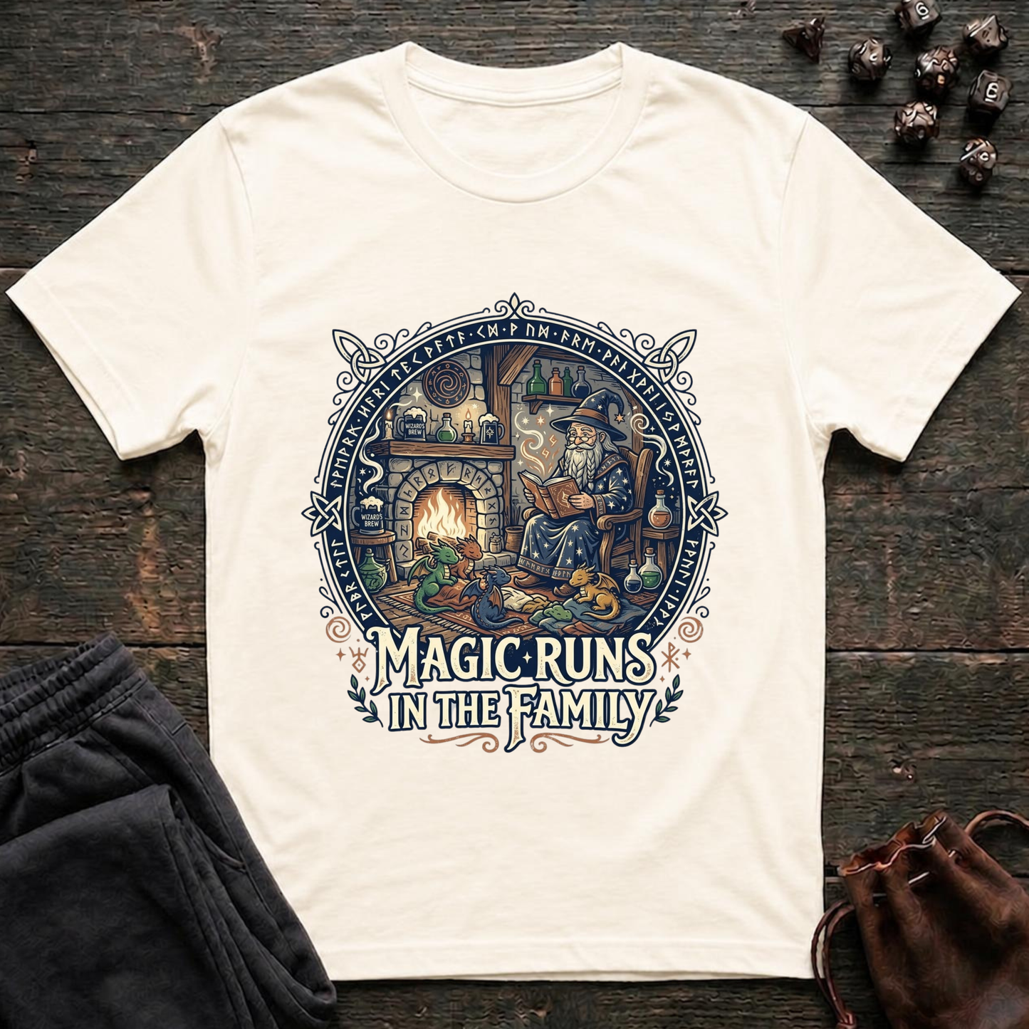 Magic Runs In The Family (Unisex T-Shirt)