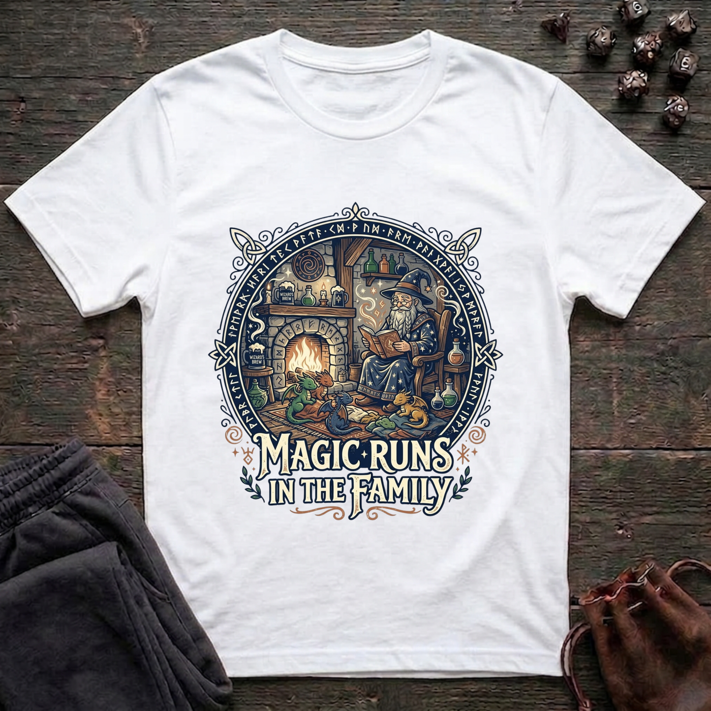Magic Runs In The Family (Unisex T-Shirt)