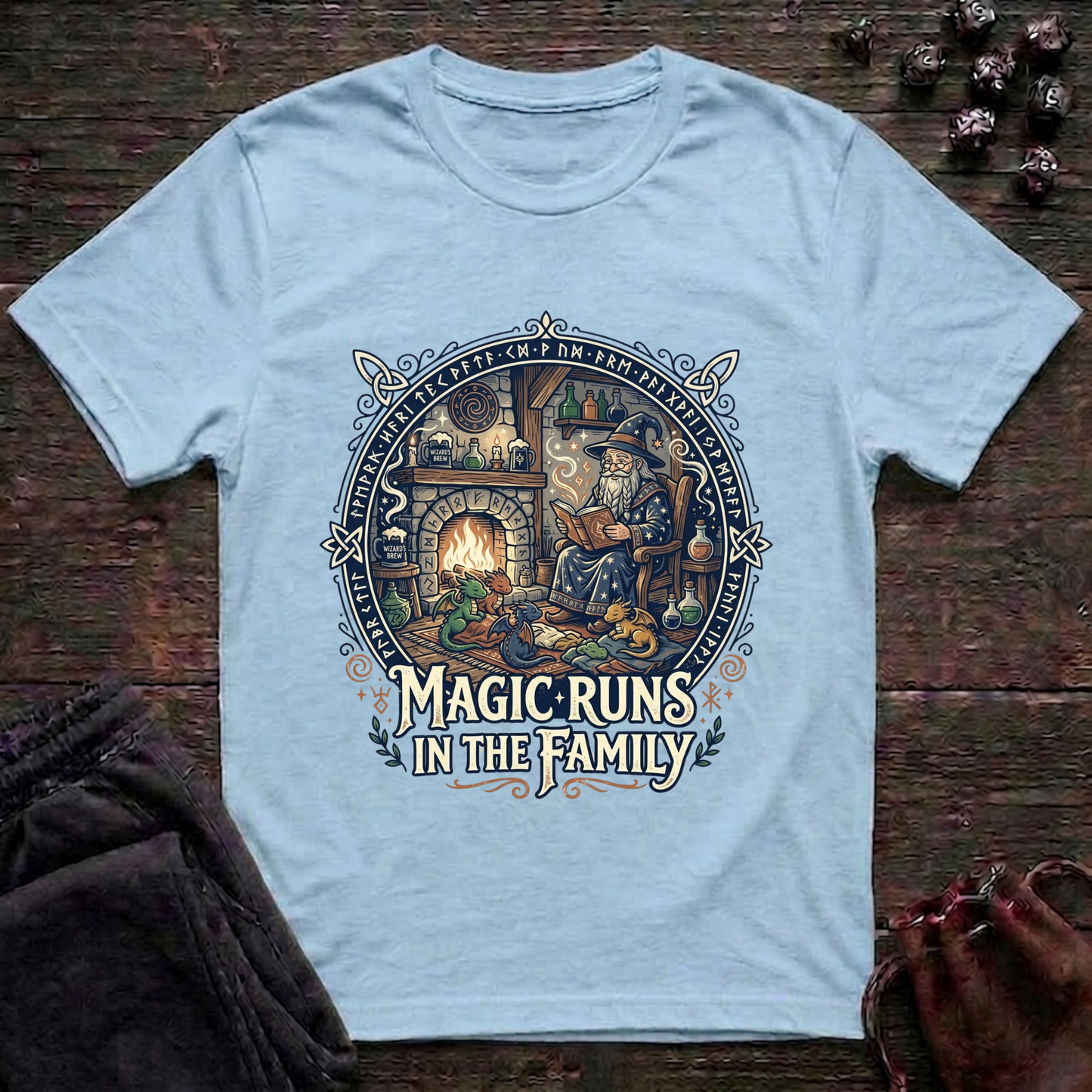 Magic Runs In The Family (Unisex T-Shirt)