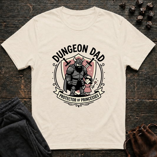 Dungeon Dad Protector Of Princesses (Unisex T-Shirt)