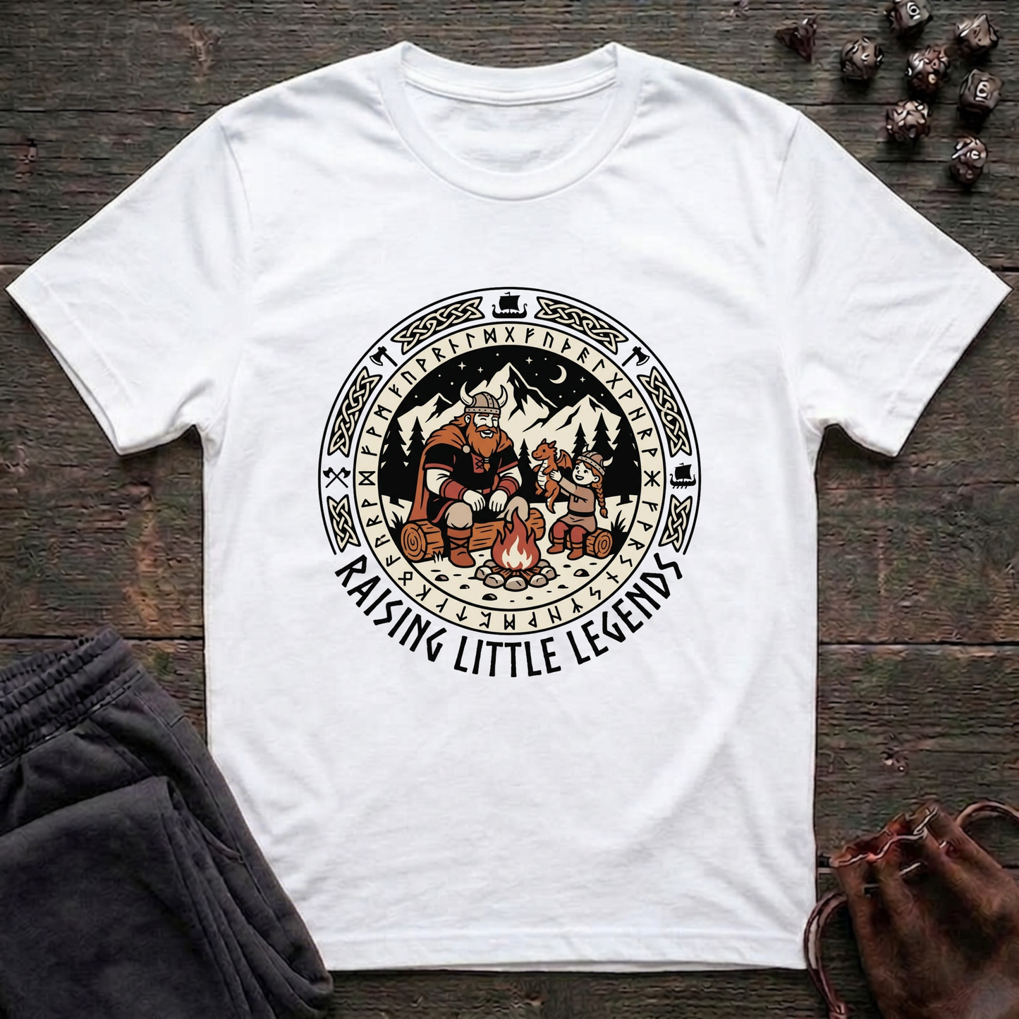 Raising Little Legends (Unisex T-Shirt)