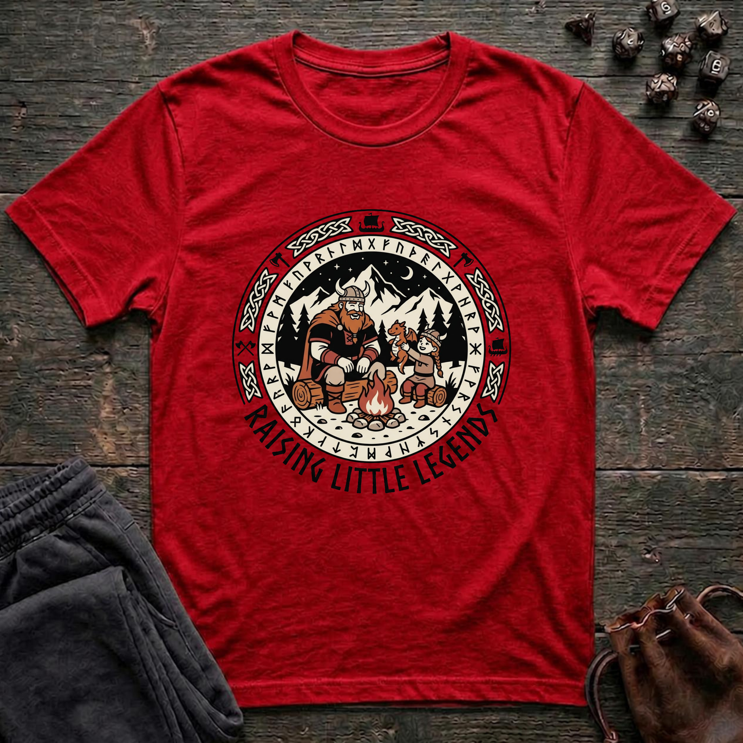 Raising Little Legends (Unisex T-Shirt)