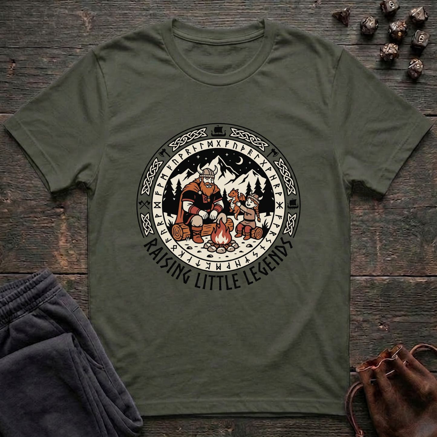 Raising Little Legends (Unisex T-Shirt)
