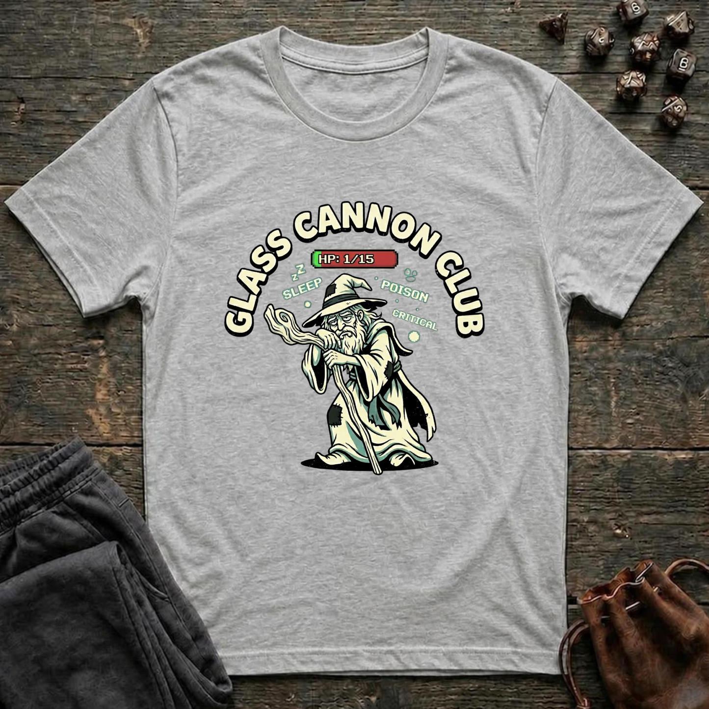 Glass Cannon Club (Unisex T-Shirt)