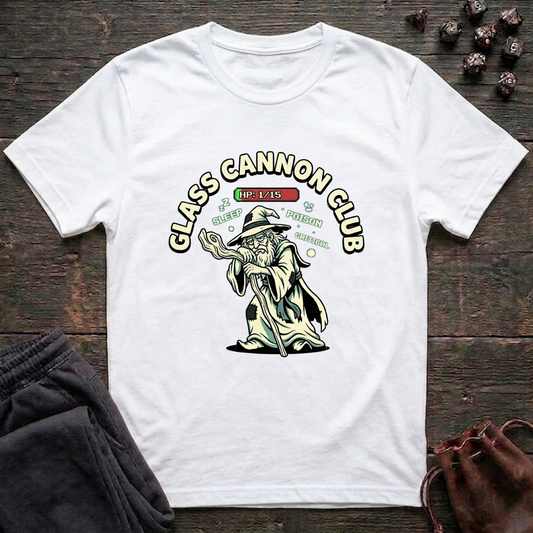 Glass Cannon Club (Unisex T-Shirt)