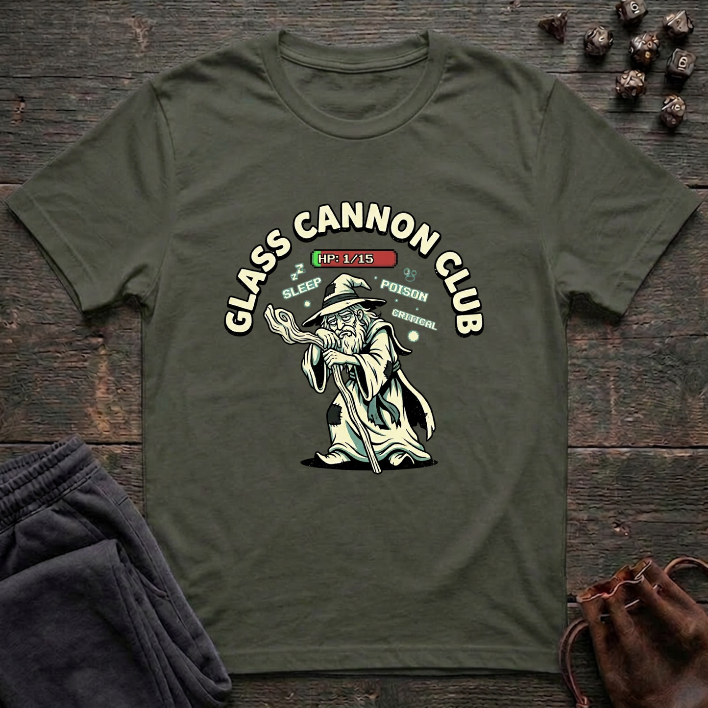 Glass Cannon Club (Unisex T-Shirt)