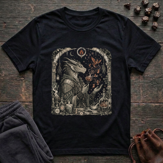 Draconic Alchemist (Unisex T-Shirt)