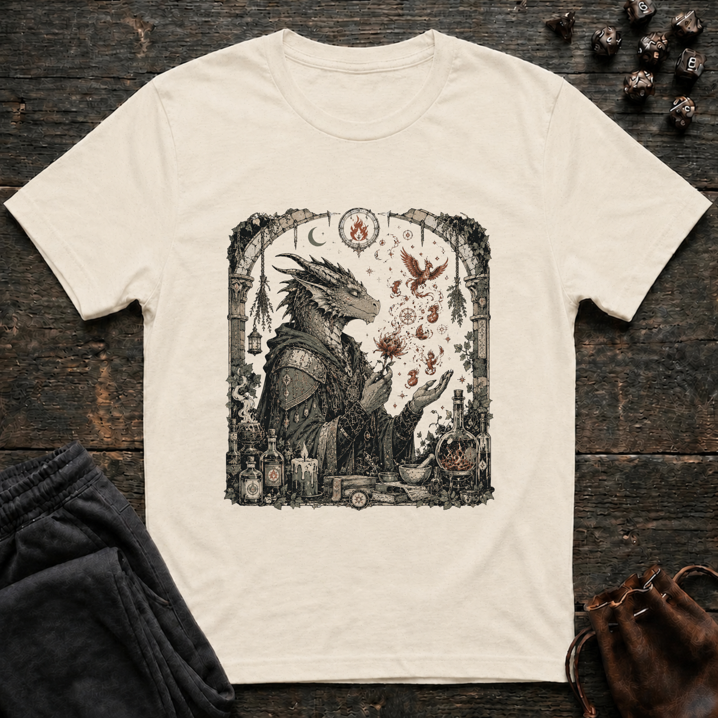 Draconic Alchemist (Unisex T-Shirt)