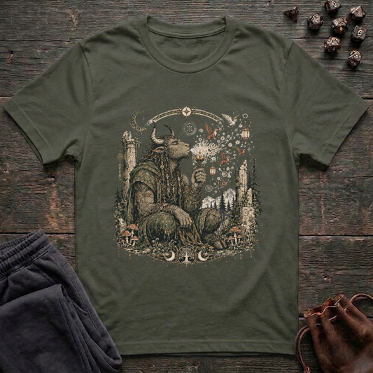 Woodland Minotaur (Unisex T-Shirt)