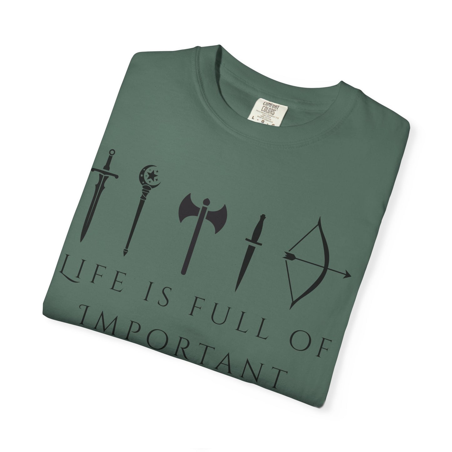 Life Is Full Of Important Choices (Unisex T-Shirt)