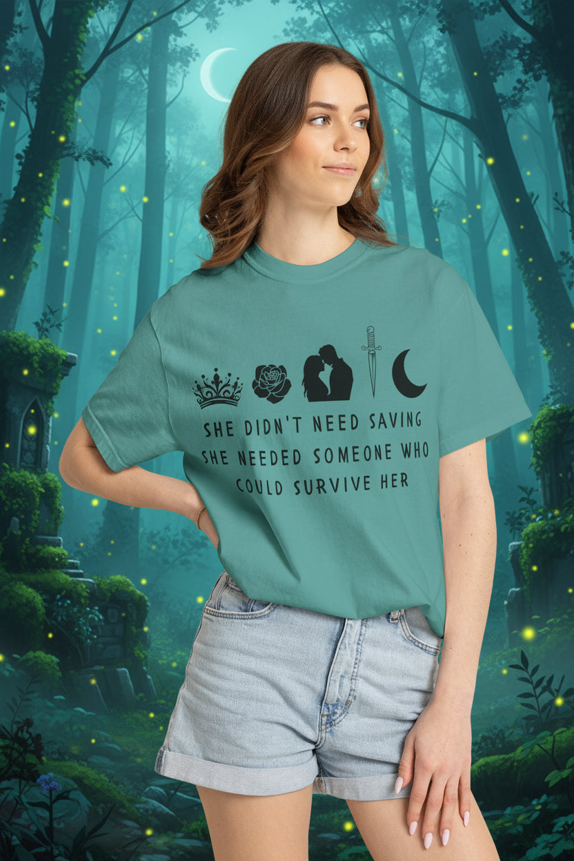She Didn't Need Saving (Unisex T-Shirt)