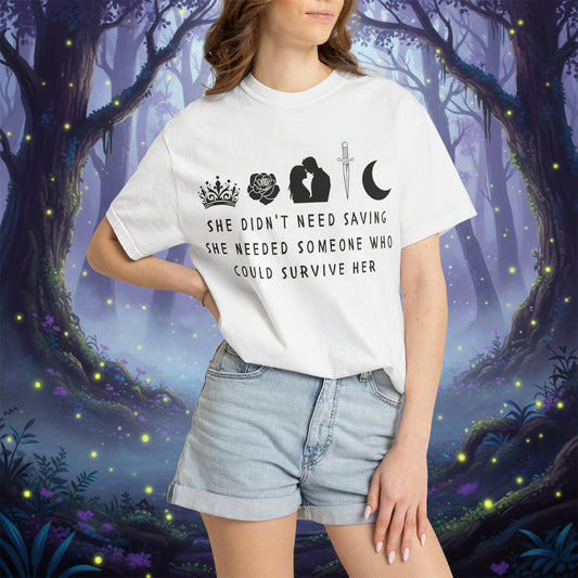 She Didn't Need Saving (Unisex T-Shirt)