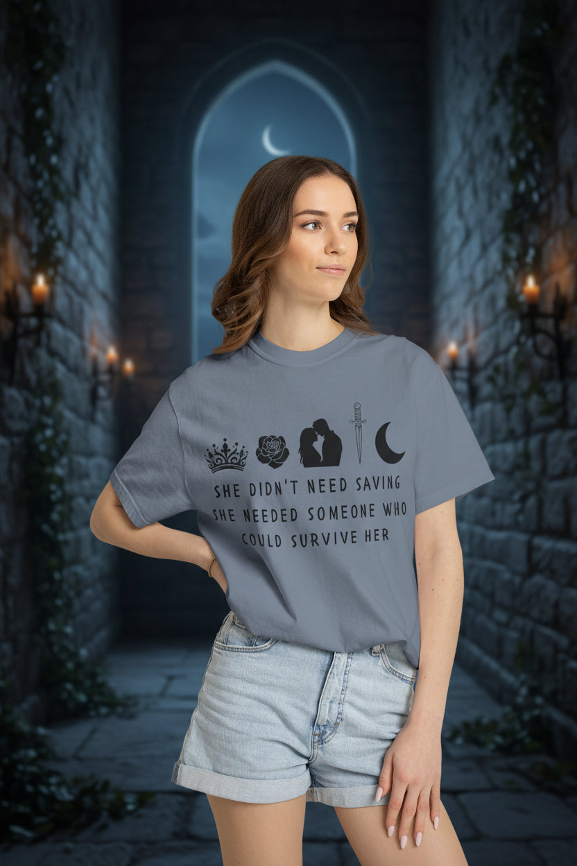 She Didn't Need Saving (Unisex T-Shirt)