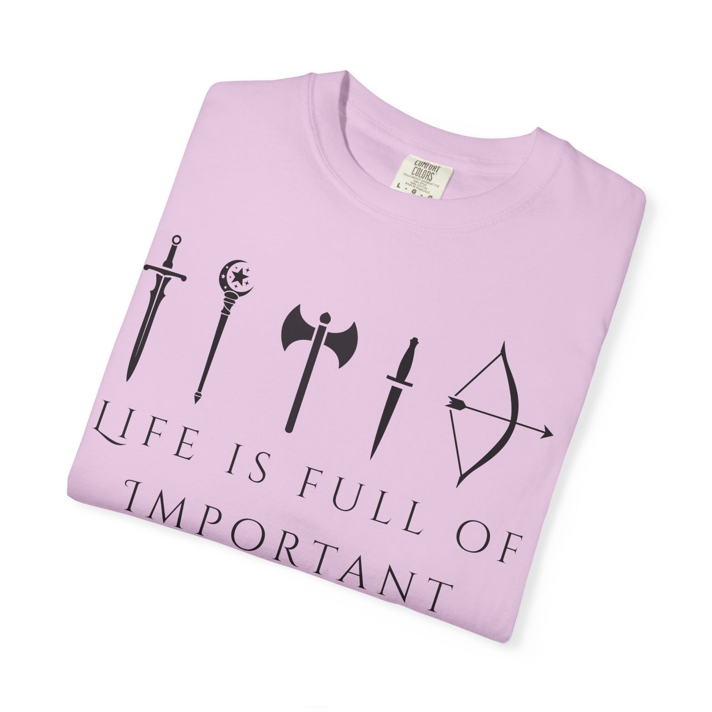 Life Is Full Of Important Choices (Unisex T-Shirt)