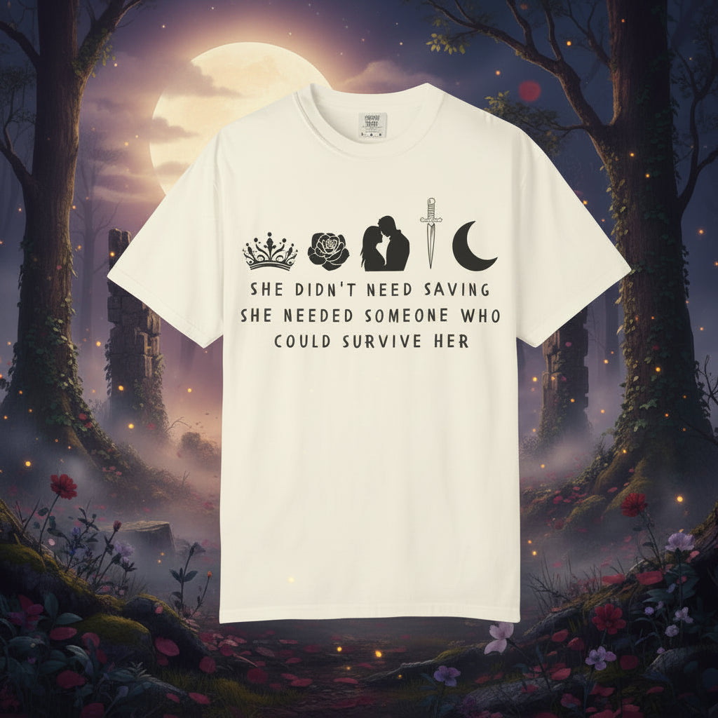 She Didn't Need Saving (Unisex T-Shirt)