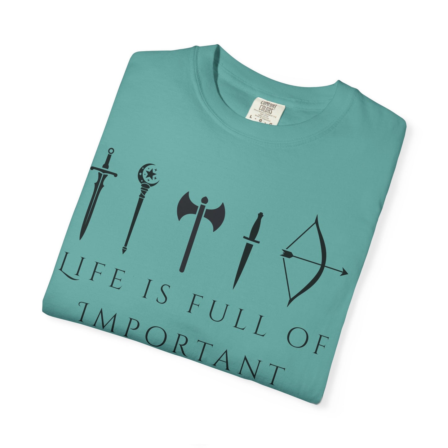 Life Is Full Of Important Choices (Unisex T-Shirt)