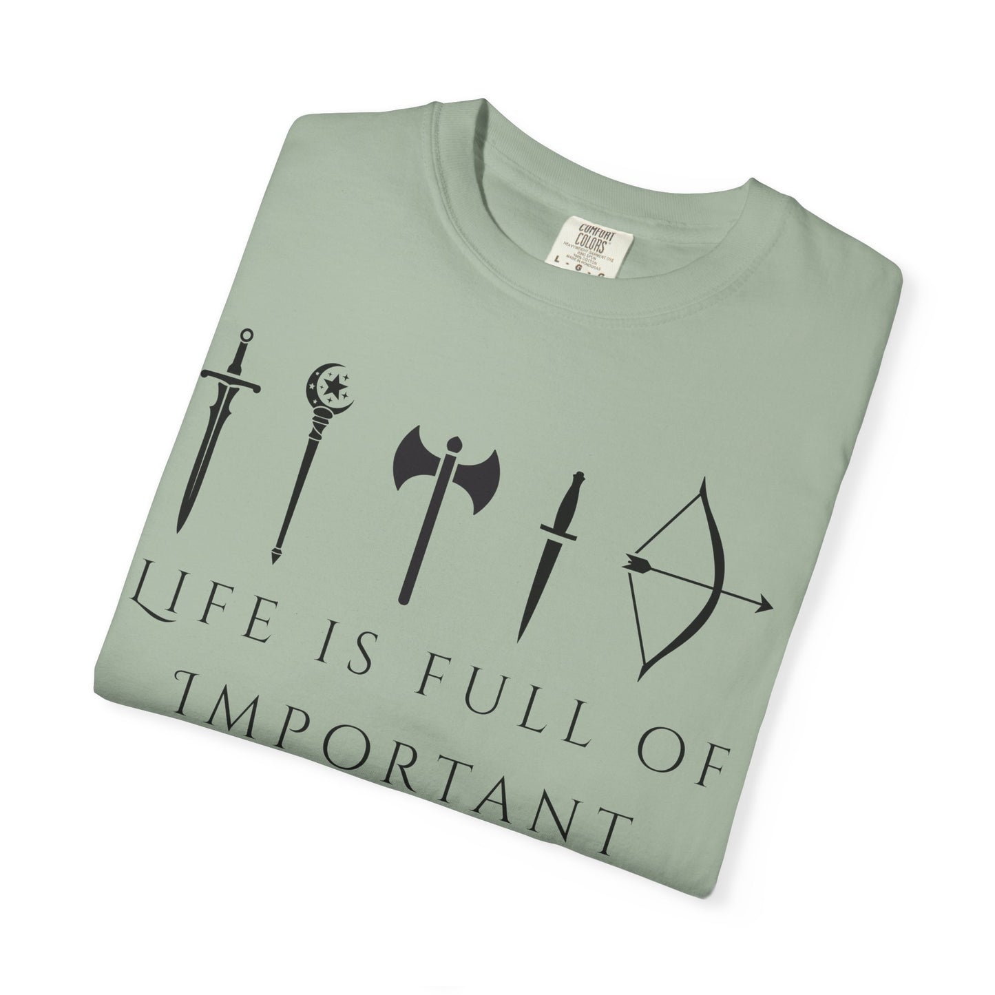 Life Is Full Of Important Choices (Unisex T-Shirt)