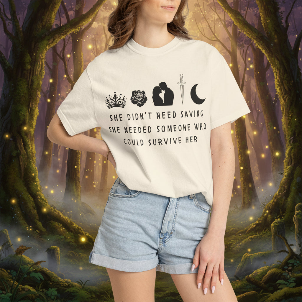 She Didn't Need Saving (Unisex T-Shirt)